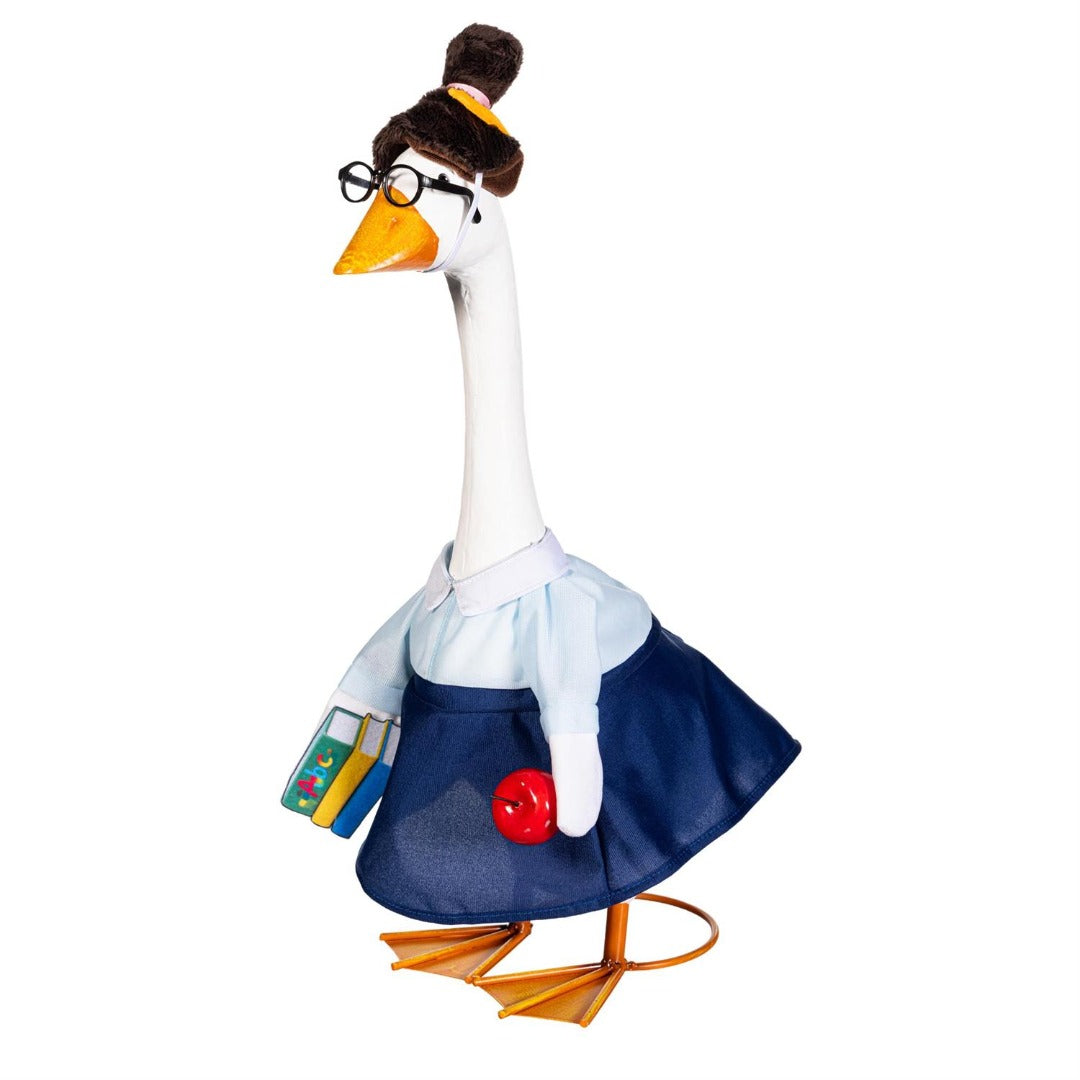 Teacher Porch Goose Outfit heartlandflags