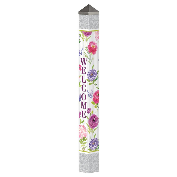 Teahouse Floral Art Pole 60 Inches heartlandflags