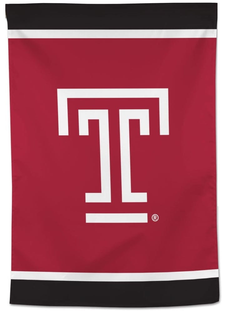 Temple Owls Banner T Logo Vertical House Flag heartlandflags