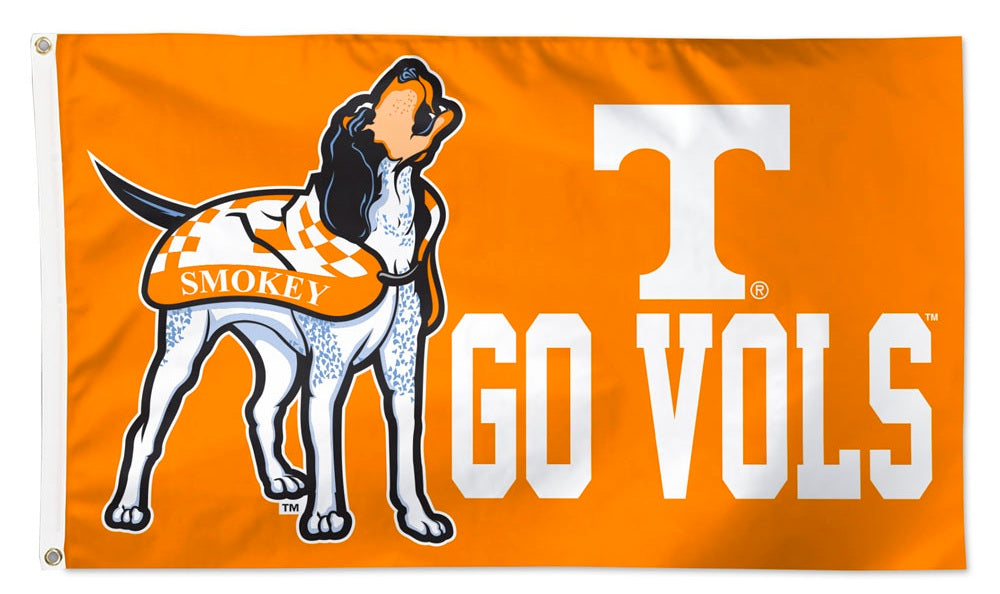 Tennessee Mascot Flag 3x5 Smokey heartlandflags