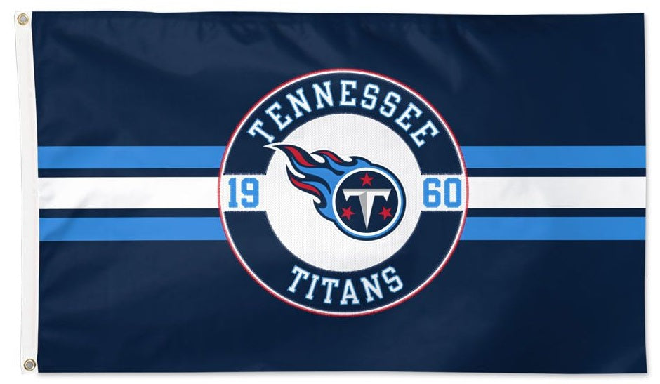 Tennessee Titans Applique 3x5 Flag 2 Sided heartlandflags