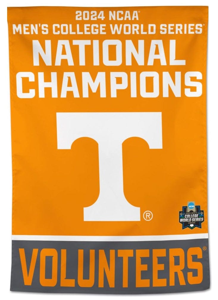 Tennessee Volunteers 2024 Baseball Champions Banner heartlandflags