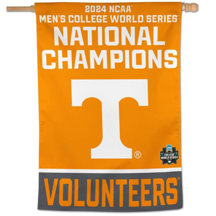 Tennessee Volunteers 2024 Baseball Champions Banner heartlandflags