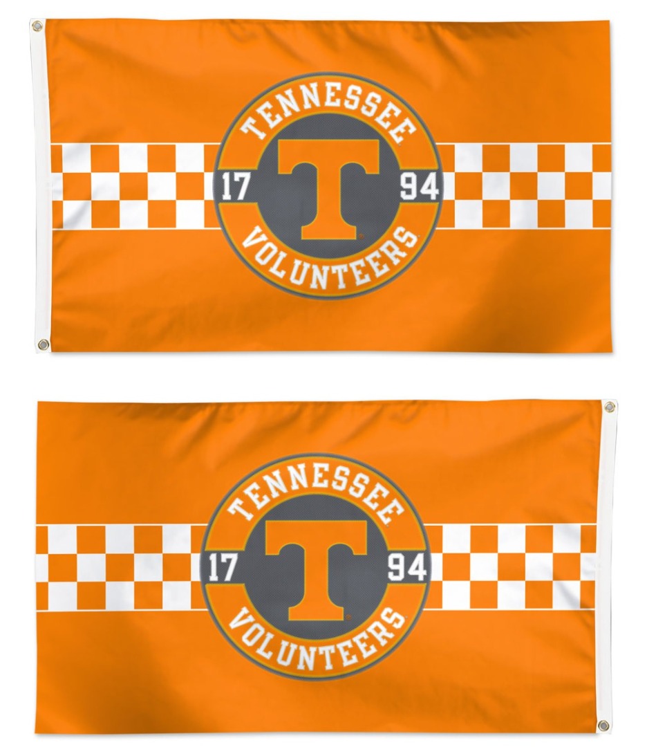 Tennessee Volunteers Embroidered Flag 2 Sided 3x5 heartlandflags