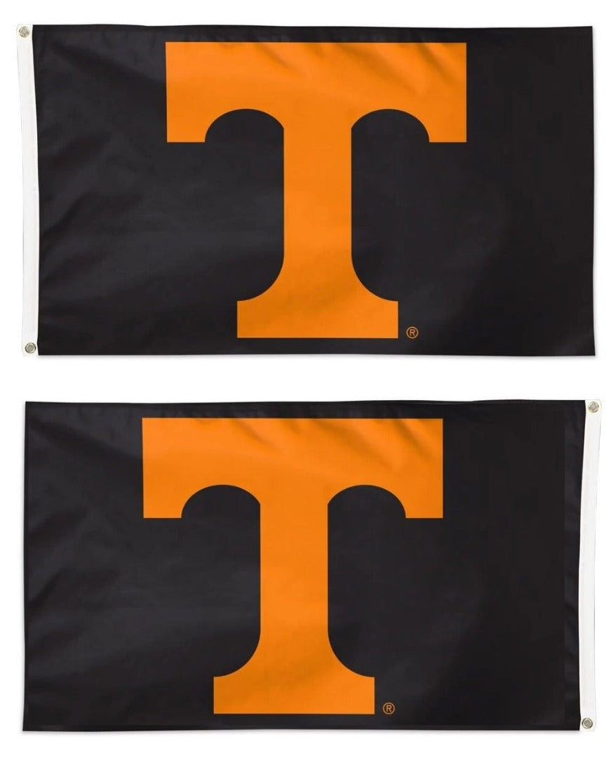 Tennessee Volunteers Flag 3x5 Black 2 Sided heartlandflags