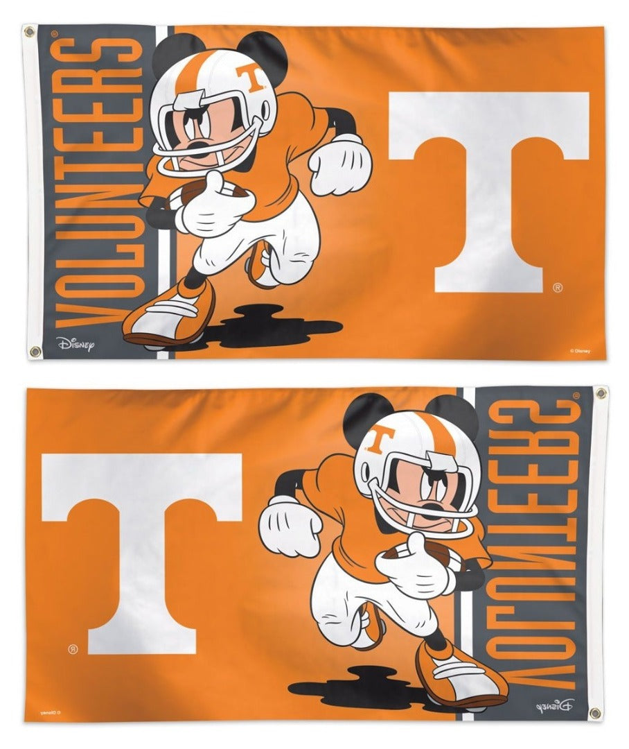 Tennessee Volunteers Flag 3x5 Mickey Mouse Football heartlandflags