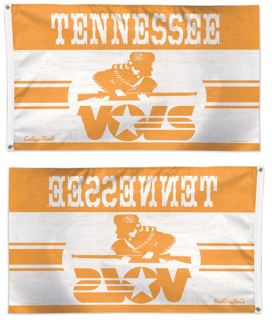 Tennessee Volunteers Flag Vintage Vault Logo 3x5 heartlandflags