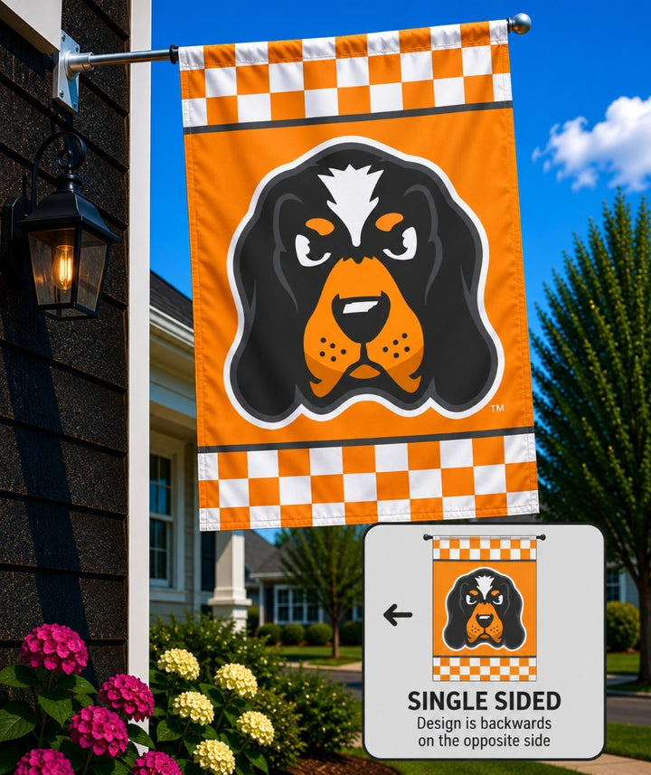 Tennessee Volunteers Mascot Banner heartlandflags