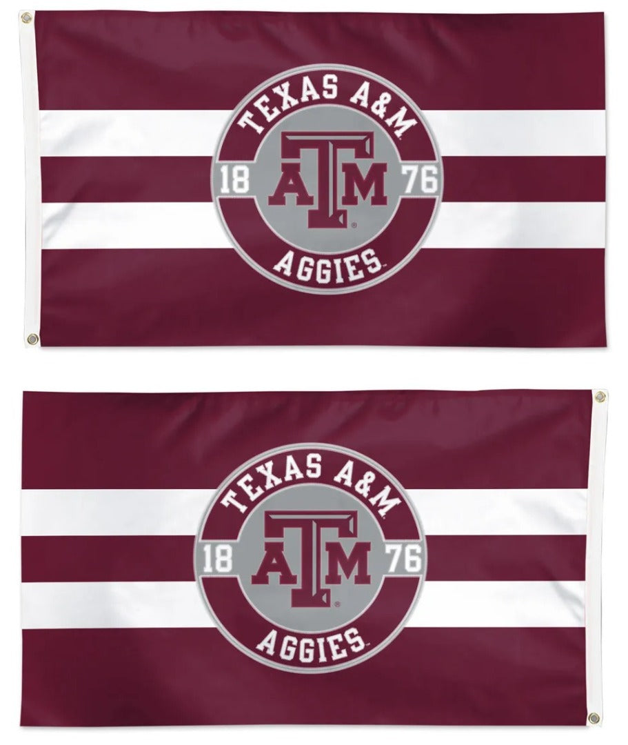 Texas A&M Embroidered 3x5 Flag heartlandflags