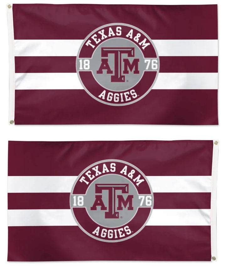Texas A&M Embroidered 3x5 Flag heartlandflags