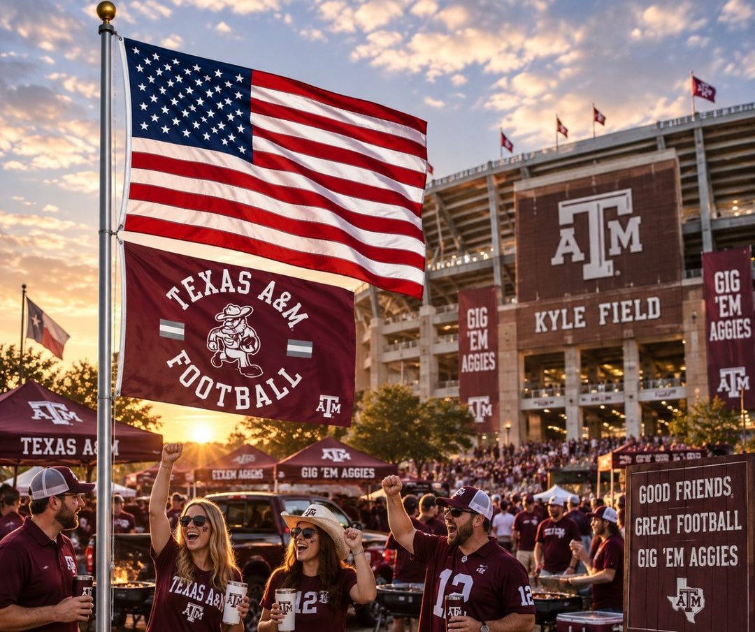 Texas A&M Football Flag 3x5 heartlandflags