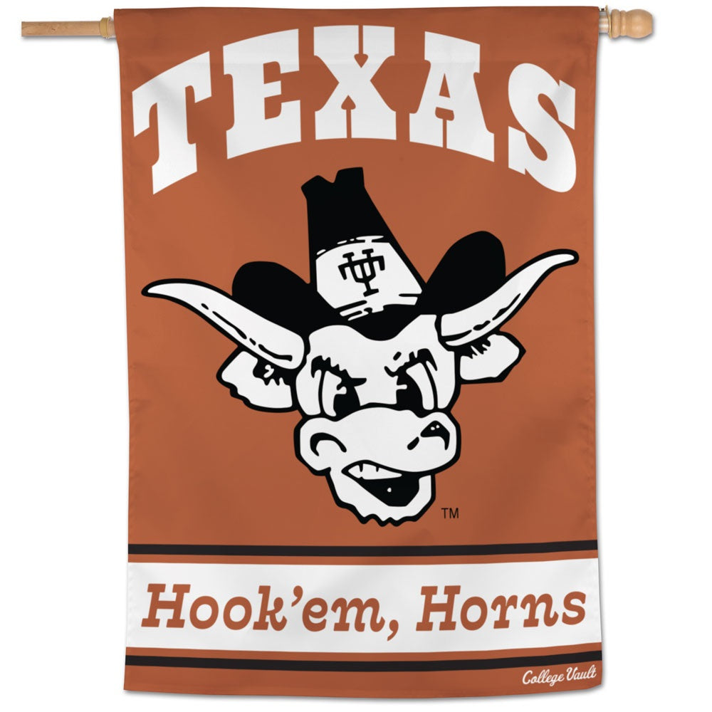 Texas Longhorns Hook Em Horns Banner heartlandflags