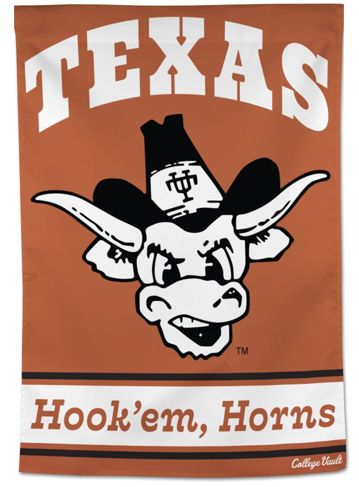 Texas Longhorns Hook Em Horns Banner heartlandflags