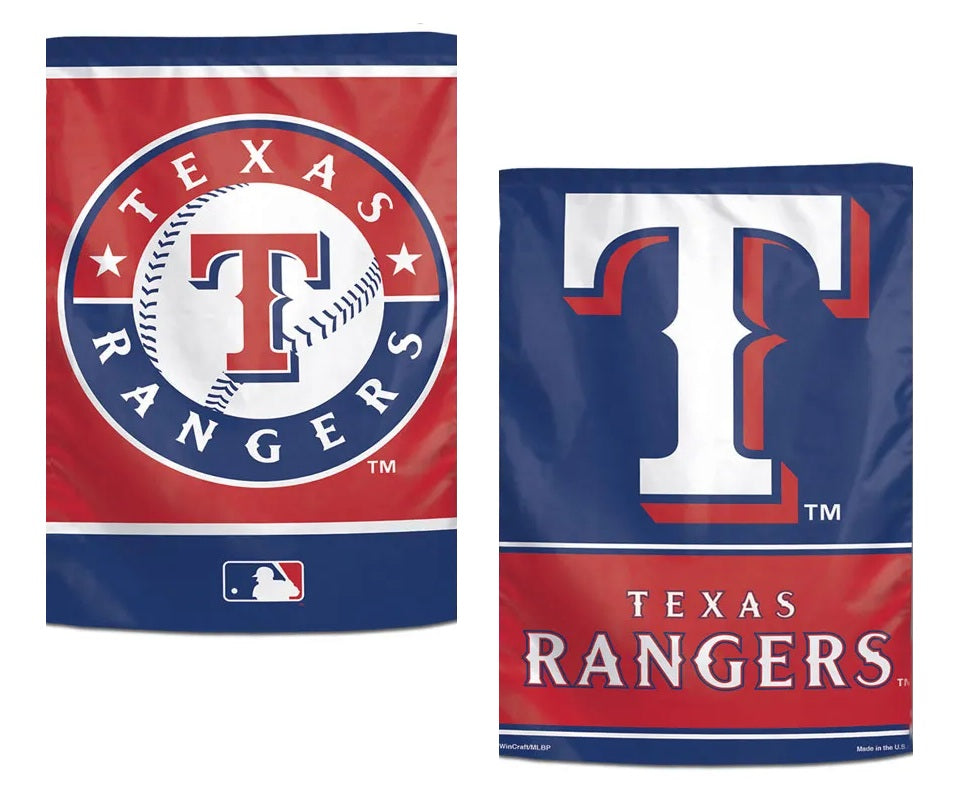 Texas Rangers 2 Sided Garden Flag heartlandflags