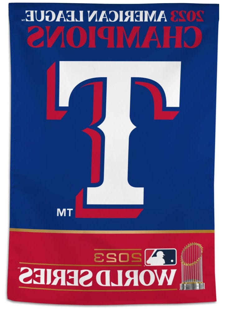 Texas Rangers Banner 2023 American League Champions heartlandflags