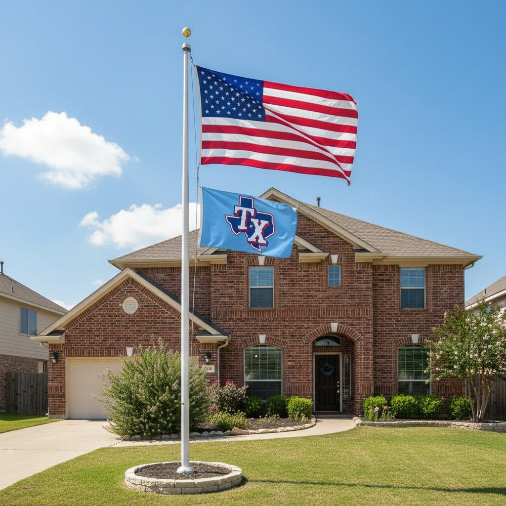 Texas Rangers Flag 3x5 Blue heartlandflags