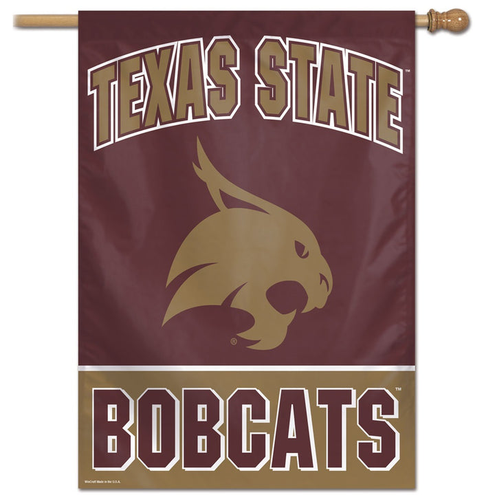 Texas State University Flag Vertical House Banner heartlandflags