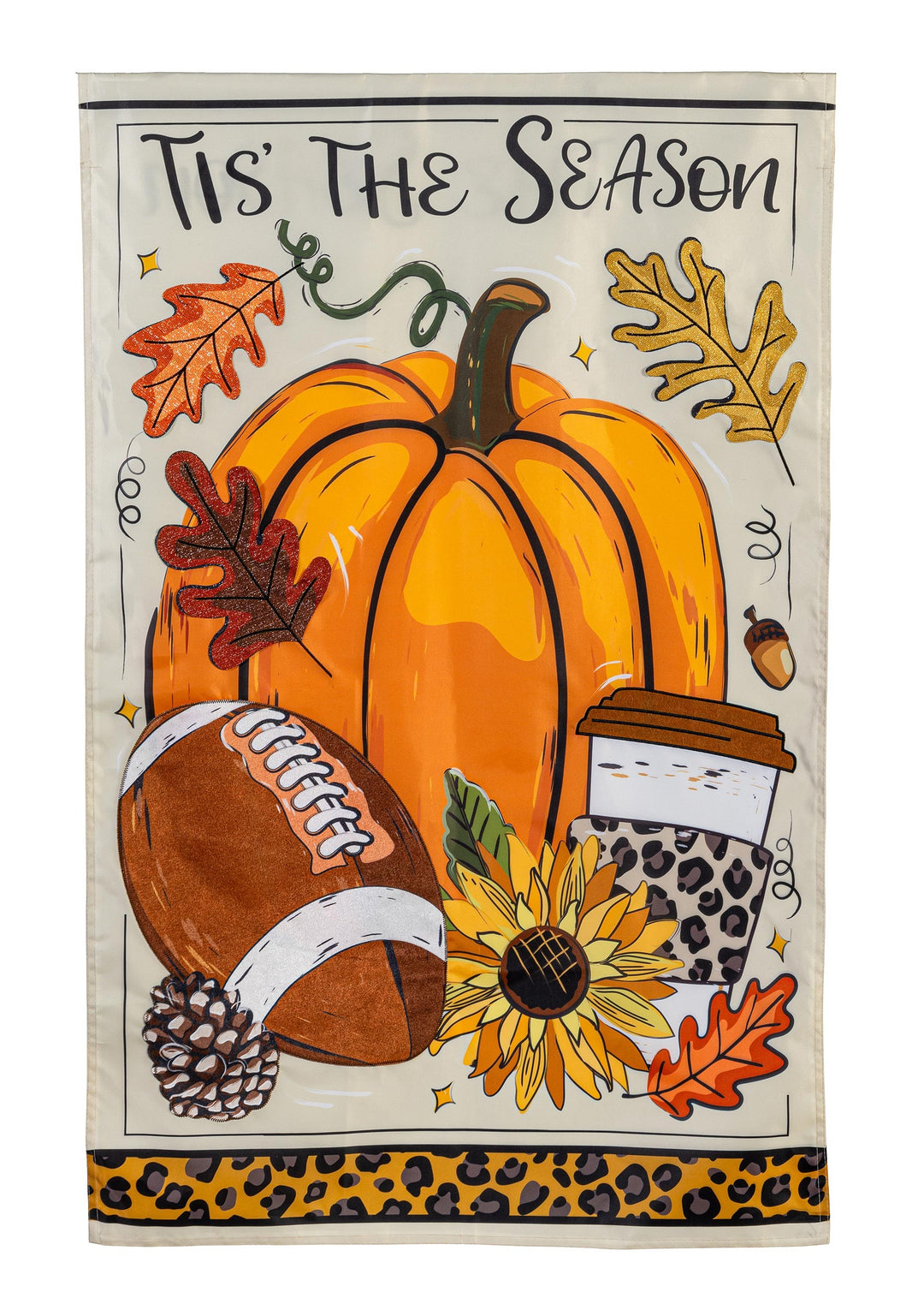 Tis The Season 2 Sided Fall Banner heartlandflags
