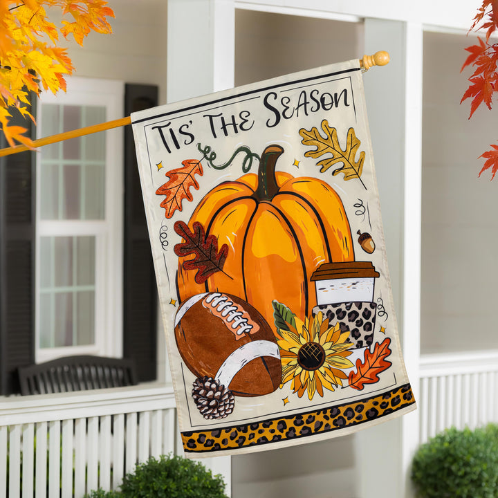 Tis The Season 2 Sided Fall Banner heartlandflags