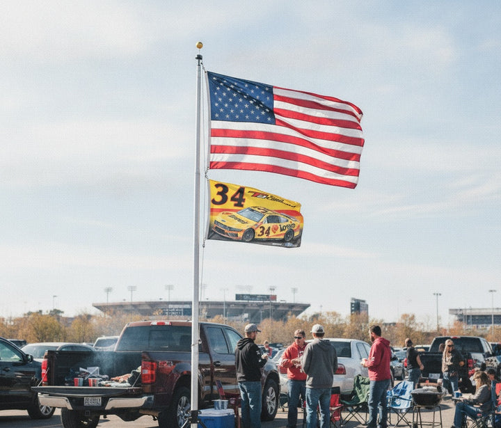 Todd Gilliland 2026 Loves Car 3x5 Flag heartlandflags