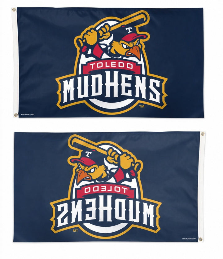 Toledo Mudhens 3x5 Flag Minor League Tigers heartlandflags