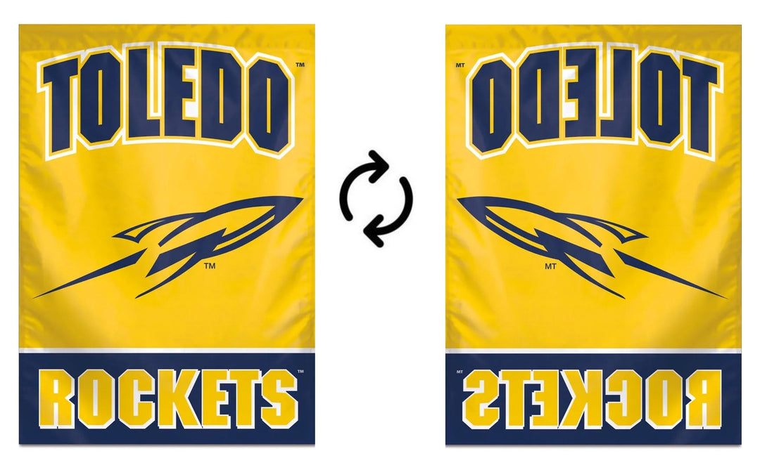 Toledo Rockets Yellow Banner heartlandflags
