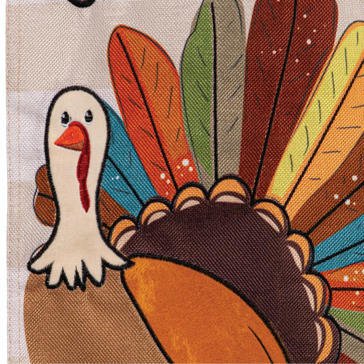 Tom Turkey 2 Sided Garden Flag heartlandflags