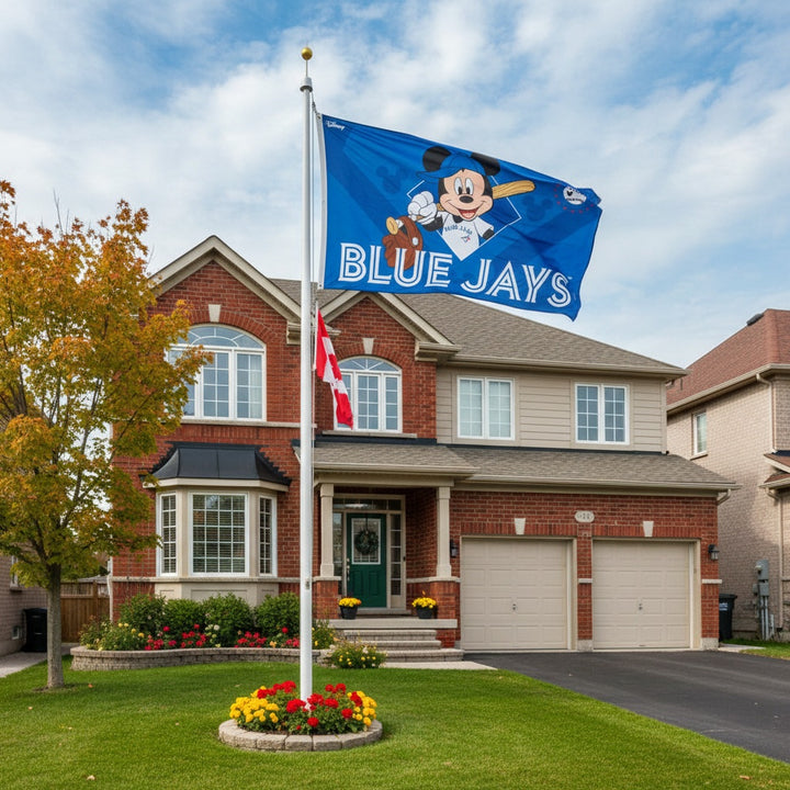 Toronto Blue Jays Flag 3x5 Mickey Mouse Baseball heartlandflags