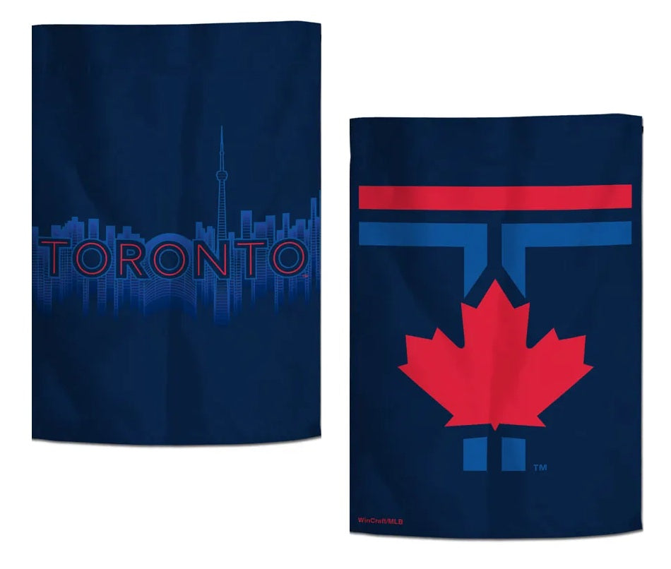 Toronto Blue Jays Garden Flag City Connect heartlandflags
