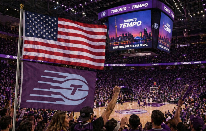 Toronto Tempo 3x5 Flag heartlandflags