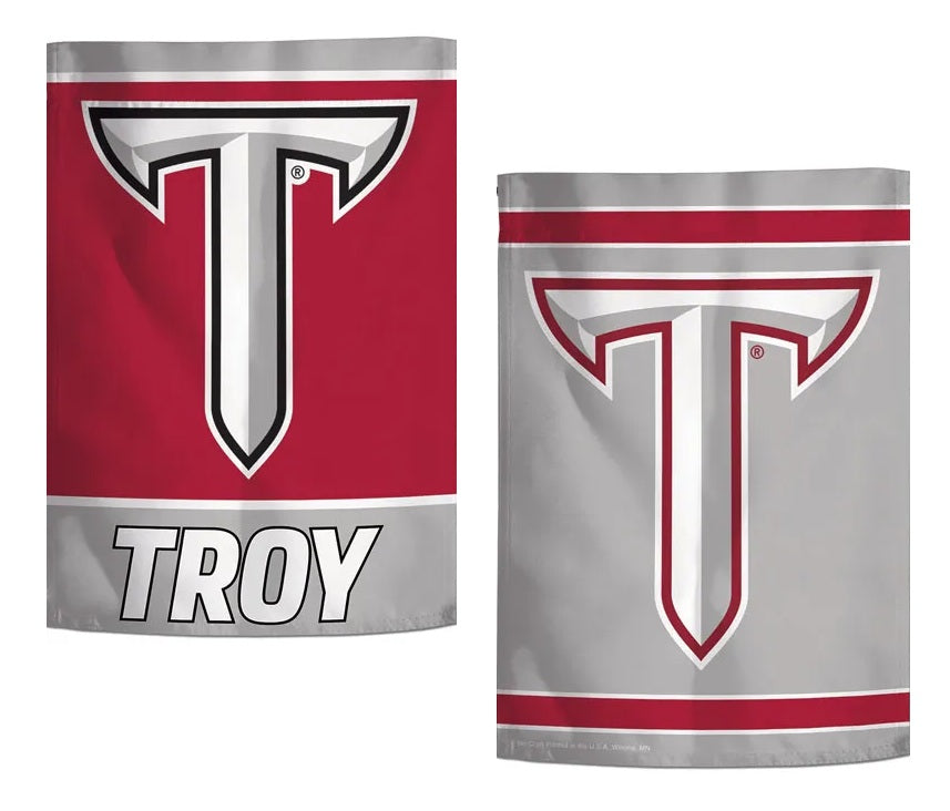 Troy University 2 Sided Garden Flag heartlandflags