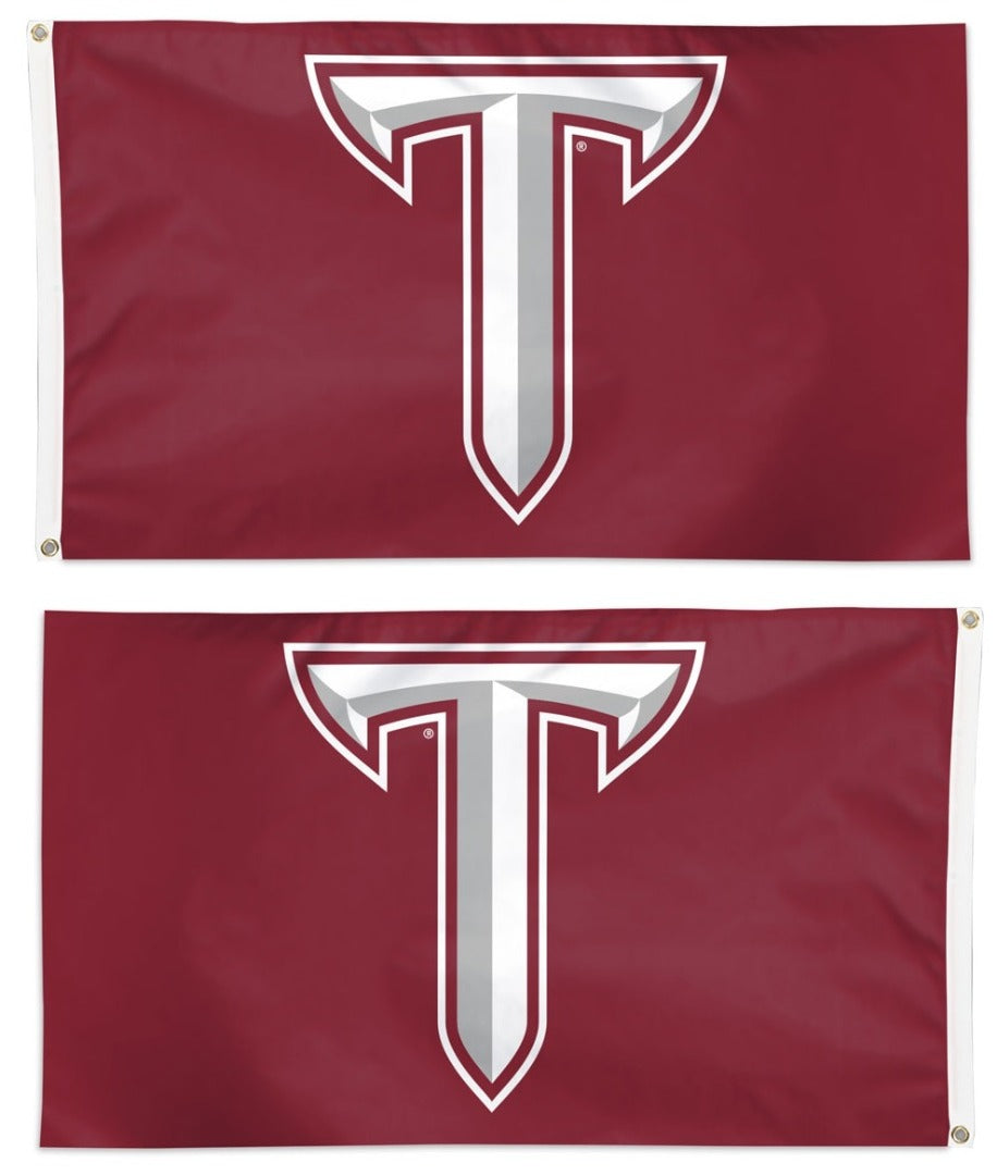 Troy University Flag 3x5 New Logo heartlandflags