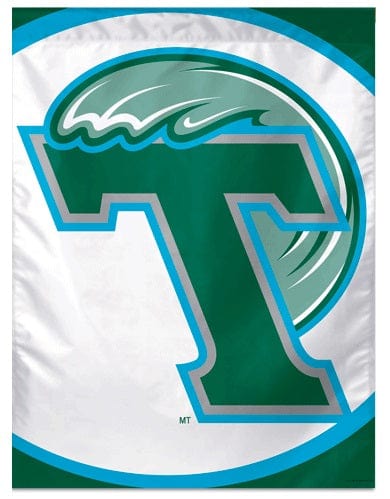 Tulane Green Wave Banner Throwback House Flag heartlandflags