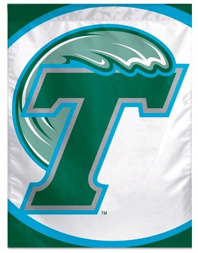 Tulane Green Wave Banner Throwback College Flag