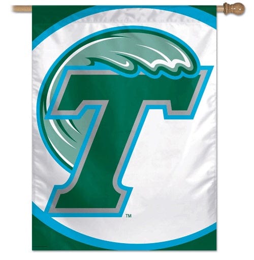 Tulane Green Wave Banner Throwback House Flag heartlandflags