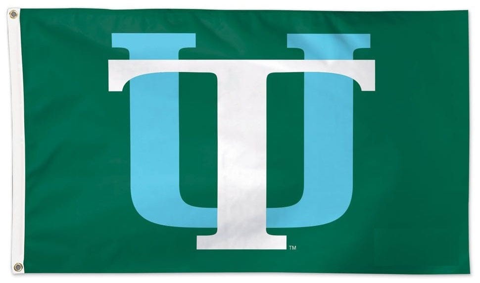 Tulane University Flag 3x5 Vault Logo 2 Sided heartlandflags