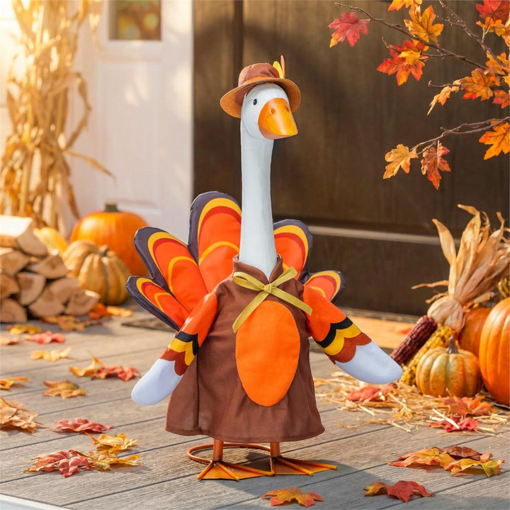 Turkey Trot Porch Goose Outfit Giddy heartlandflags