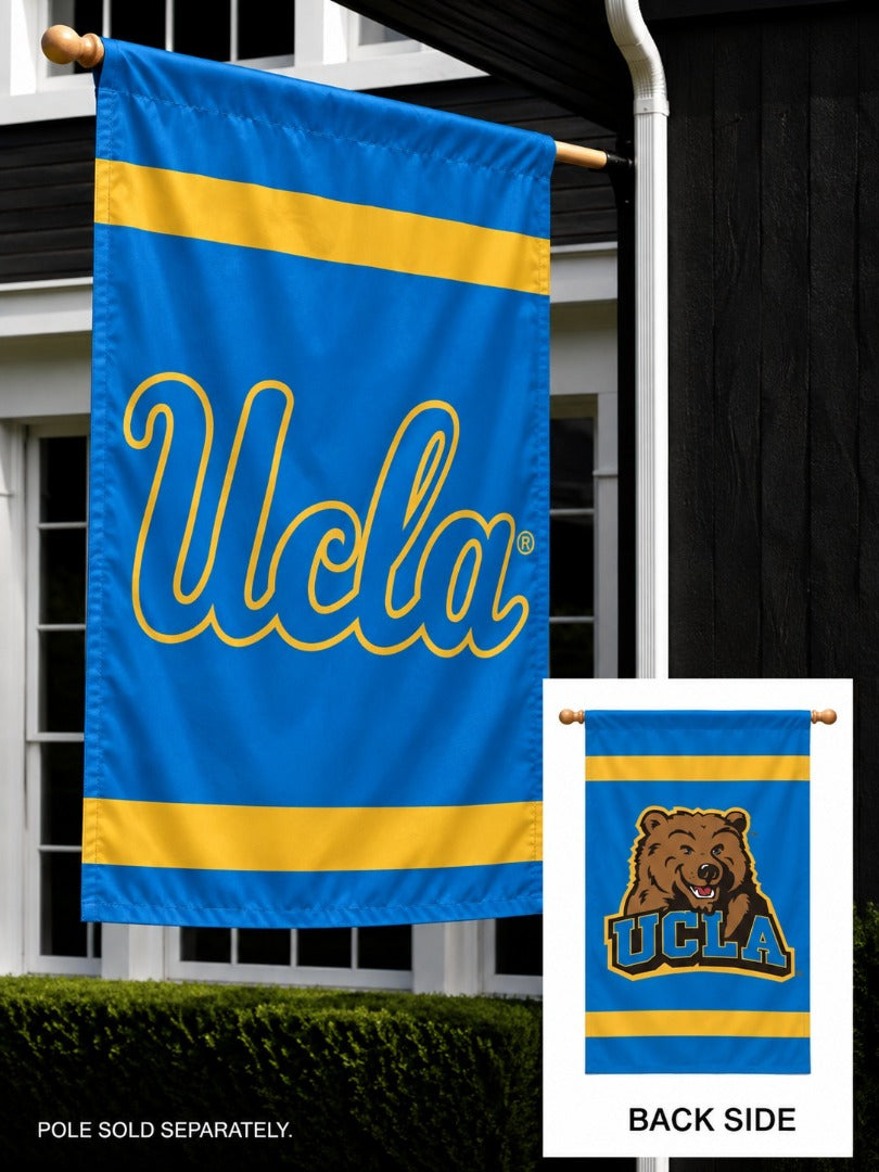 UCLA Bruins 2 Sided Logo Banner heartlandflags