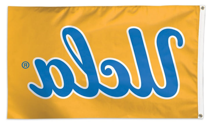 UCLA Bruins Flag 3x5 Yellow heartlandflags