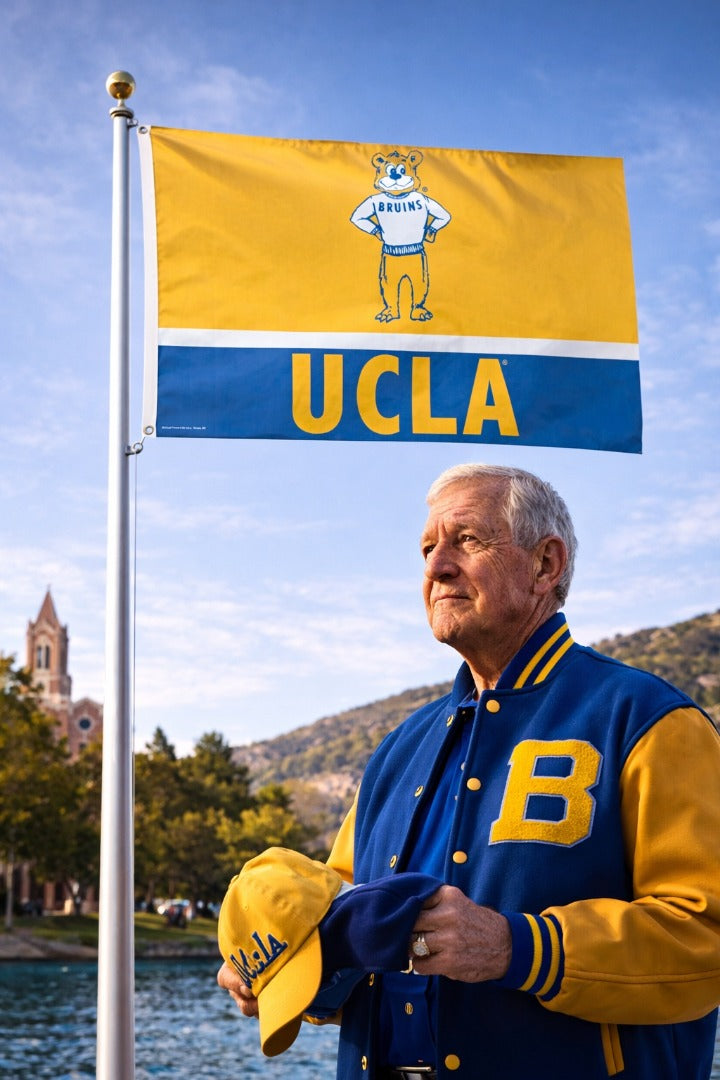 UCLA Bruins Throwback Vintage Flag 3x5 heartlandflags