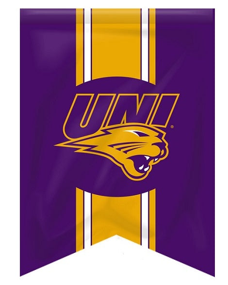 UNI Panthers Vintage 2 Sided Garden Flag heartlandflags