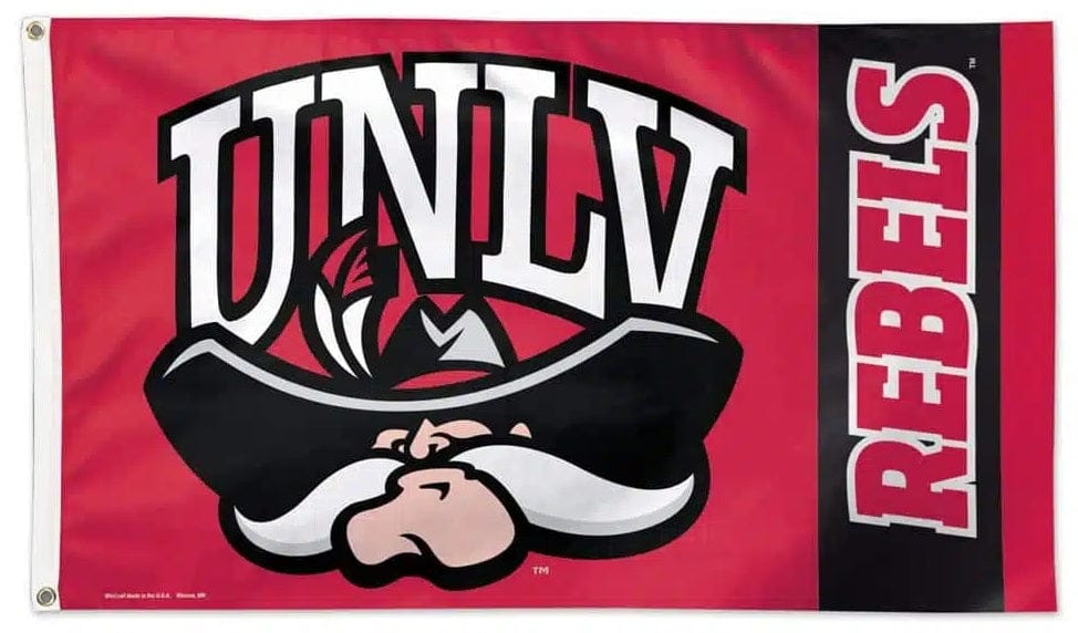 UNLV Rebels Flag 3x5 Retro Logo heartlandflags