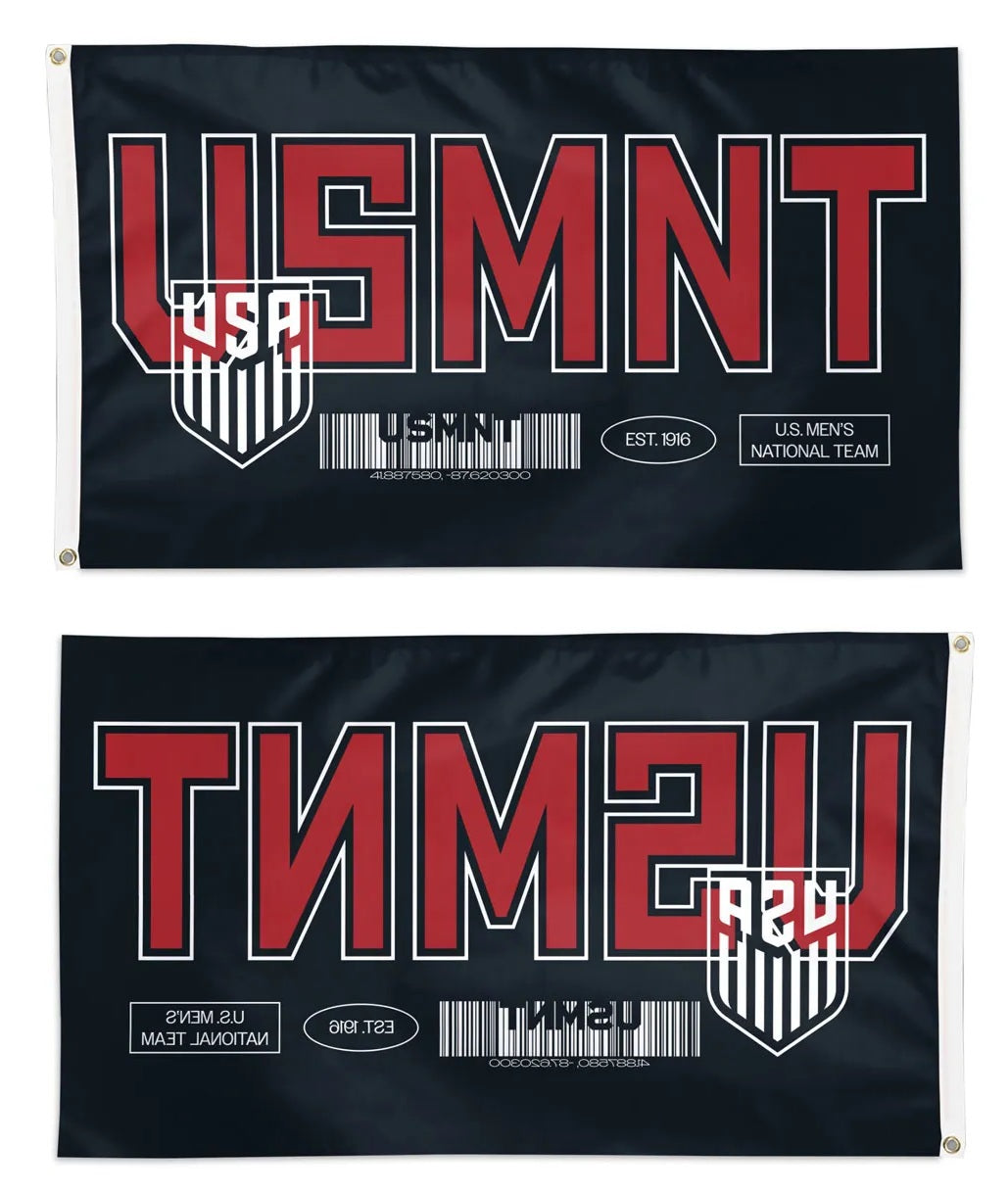 US Mens National Team 3x5 Flag - front view
