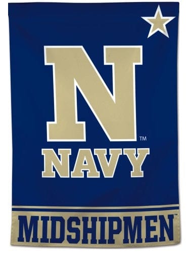 US Naval Academy Banner Flag Midshipmen Logo heartlandflags