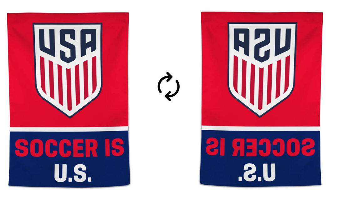 US Soccer Is U.S. Banner Vertical Flag
