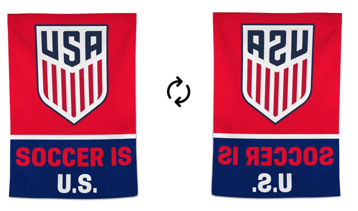 US Soccer Is U.S. Banner Vertical Flag