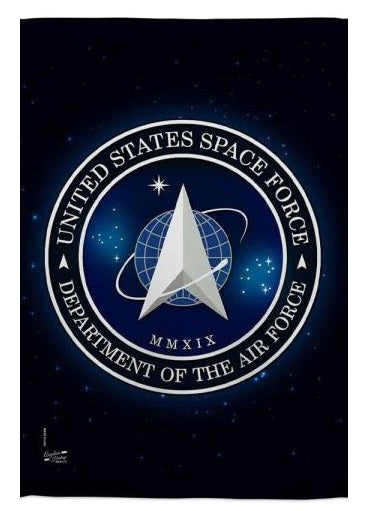 US Space Force Garden Flag 2 Sided heartlandflags