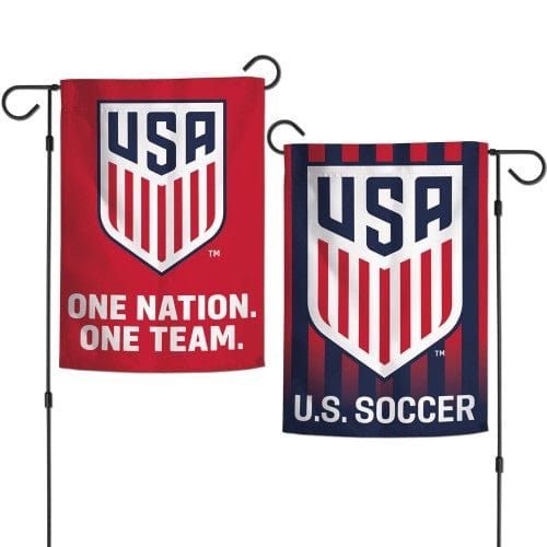 USA Soccer 2 Sided Garden Flag One Nation One Team heartlandflags