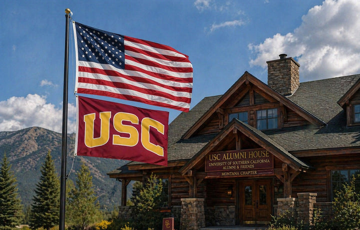 USC Trojans Flag 3x5 Logo heartlandflags