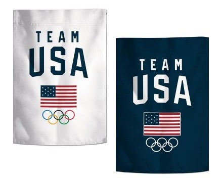 USOC 2 Sided Team USA Olympic Garden Flag heartlandflags